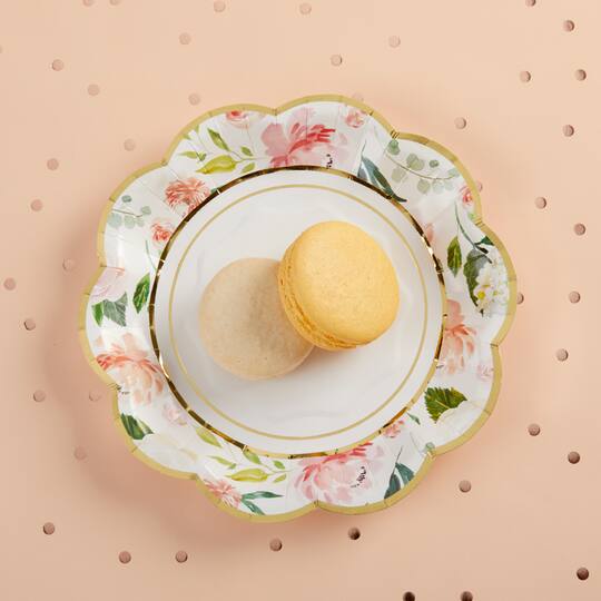 Kate Aspen® 7" Brunch Floral Paper Plates, 32ct.